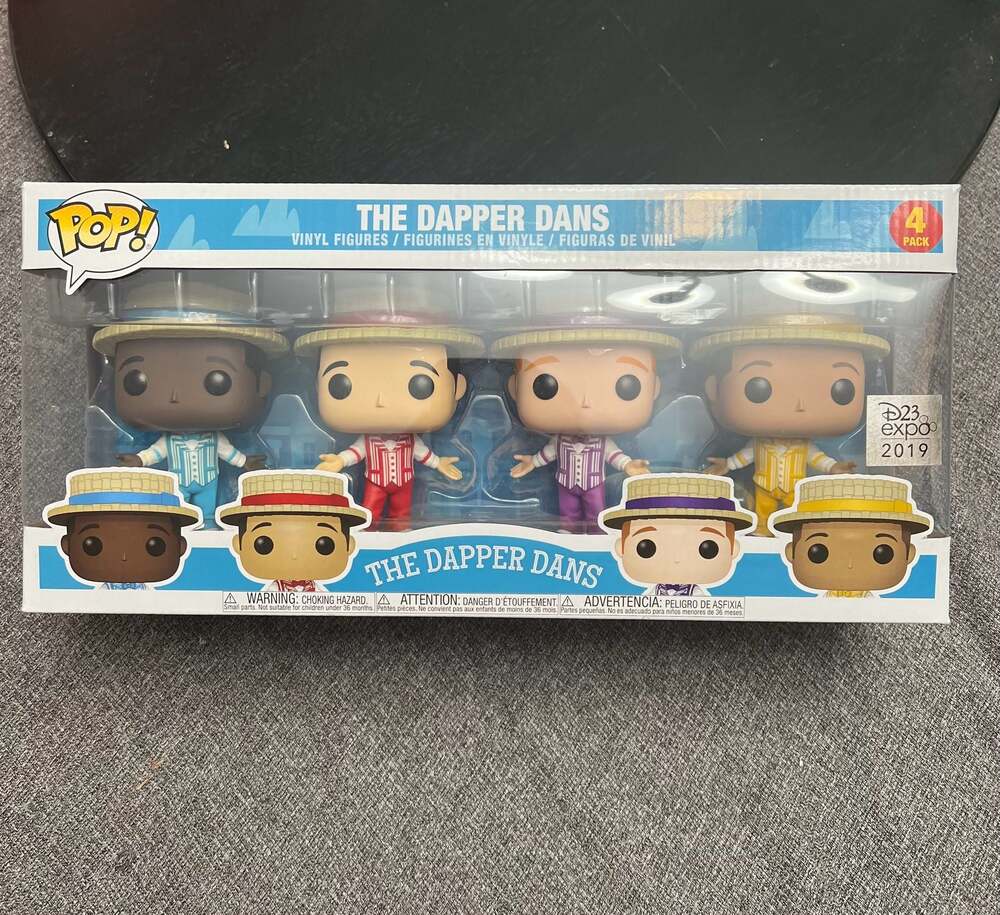 Funko Pop! Disney The Dapper Dans 4-Pack D23 Expo 2019 Exclusive